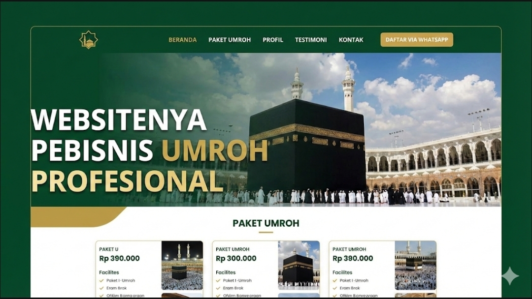 Website Pebisnis Umroh